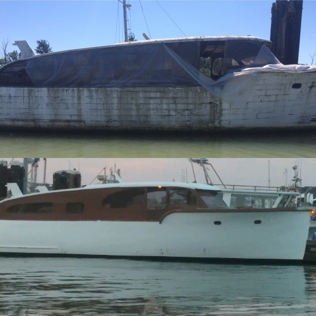 Before and after shot